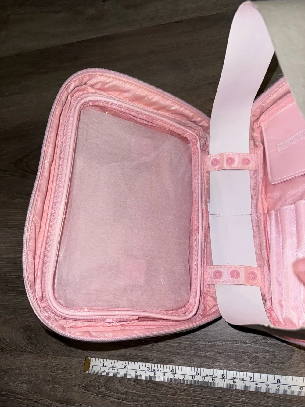 Victoria’s Secret Striped Travel Organizer Pouch - Cosmetic & Accessory Case